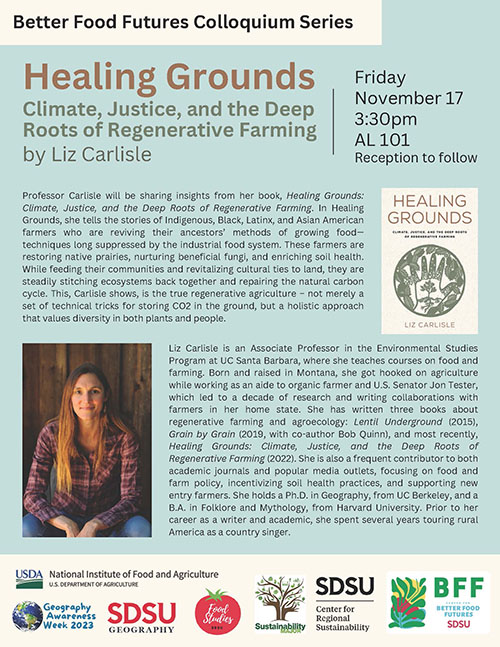 Healing Grounds flyer